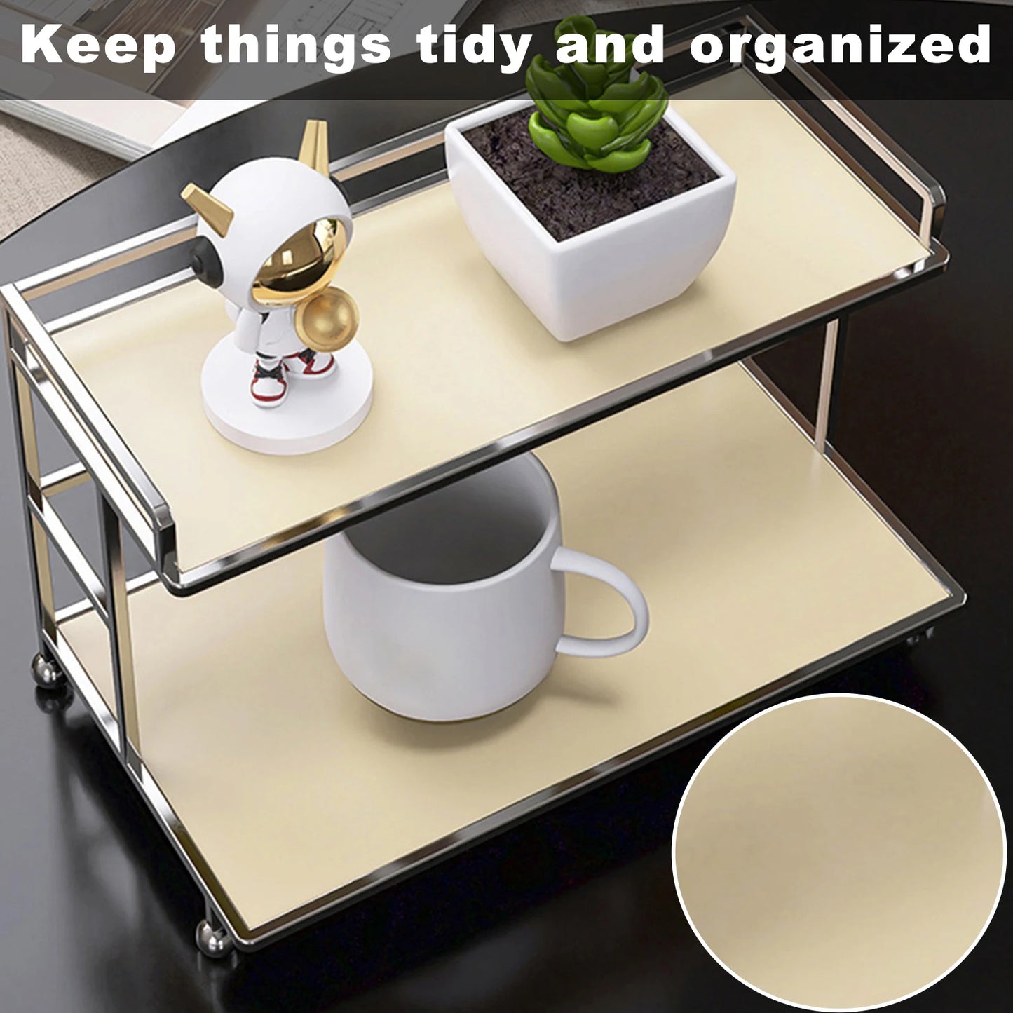 1 Pcs Storage Rack 2 Tier Bathroom Organizer Counter Storage Rack for Storage